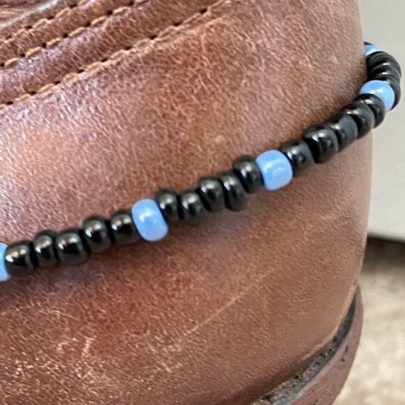 Handmade beaded black cowboy boot swag or candy - Picture 4 of 6